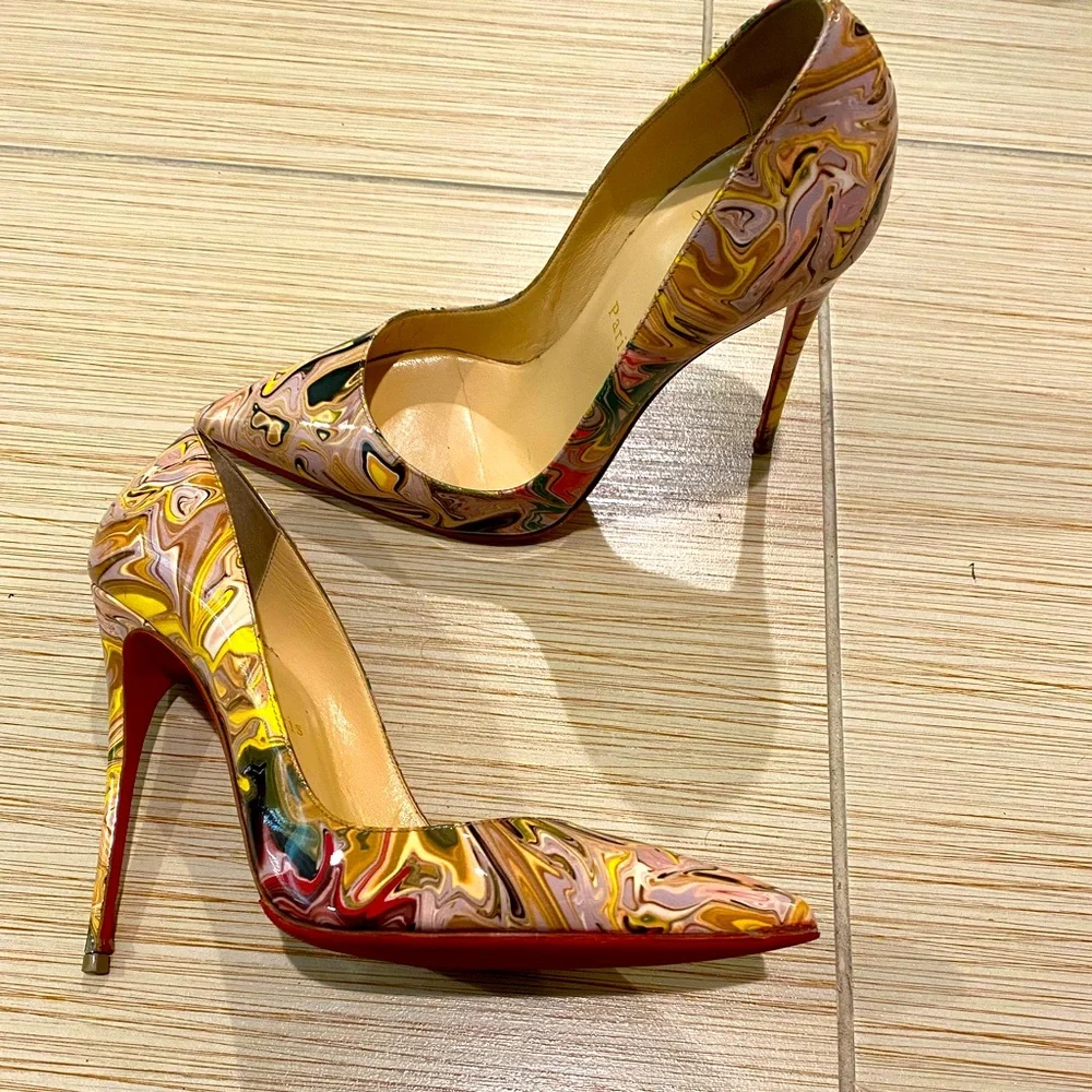 Christian Louboutin Abstract Heels - Picture 1 of 10